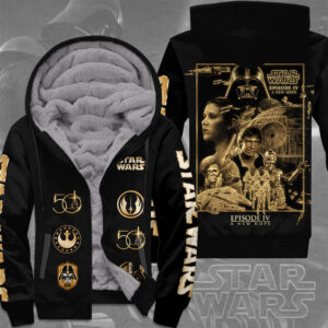 Star Wars 50th Anniversary 2027 3D Fleece Zip Hoodie - TMTHU7632