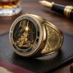 Star Wars 50th Anniversary 3D Engraved Ring – TMTHU7458