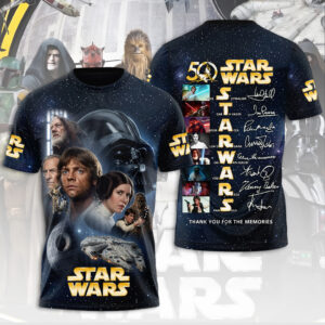 Star Wars 50th Anniversary 3D Apparel - TMTHU7456