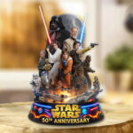 Star Wars 50th Anniversary Custom Shape Acrylic Plaque – TMTHU7411