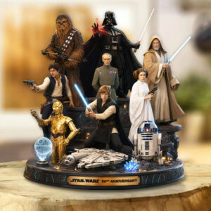 Star Wars 50th Anniversary Custom Shape Acrylic Plaque - TMTHU7695