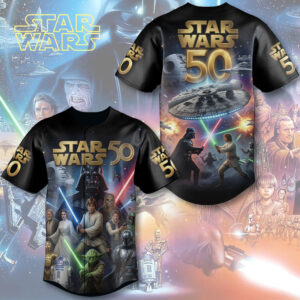 Star Wars 50th Anniversary Baseball Jersey - TMTHU7416