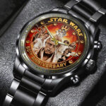 Star Wars 50th Anniversary Black Stainless Steel Watch – TMTHU7277