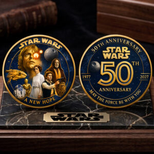 Star Wars 50th Anniversary Commemorative Coin - TMTHU7700