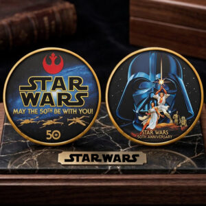 Star Wars 50th Anniversary Commemorative Coin - TMTHU7756