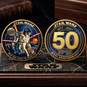 Star Wars 50th Anniversary Commemorative Coin - TMTHU7757