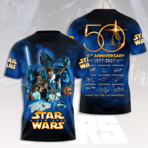 Star Wars 50th Anniversary 3D Apparel - HOATT19467