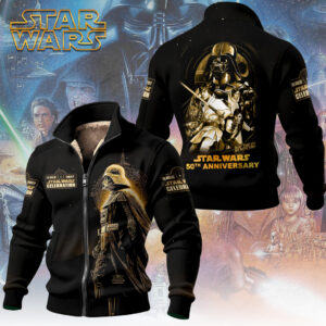 Star Wars 50th Anniversary Thick Knit Fleece Jacket - TMTHU7425