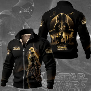 Star Wars 50th Anniversary Thick Knit Fleece Jacket - TMTHU7244