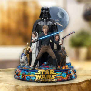 Star Wars 50th Anniversary Custom Shape Acrylic Plaque - TMTHU7365