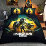 Star Wars: The Mandalorian and Grogu 3-Piece Duvet Bedding Set – HOATT19462