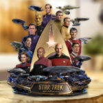 Star Trek 60th Anniversary Custom Shape Acrylic Plaque – GNE7775