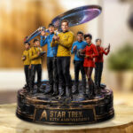 Star Trek 60th Anniversary Custom Shape Acrylic Plaque – GNE7883