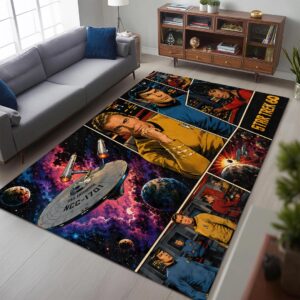 Star Trek 60th Anniversary Rectangular Rug - HOATT19911