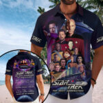 Star Trek: The Next Generation Short Sleeve Button-Down Shirt – TMTHU7531