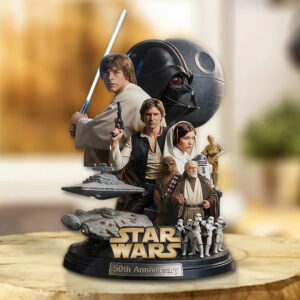 Star Wars 50th Anniversary Custom Shape Acrylic Plaque - GNE7770