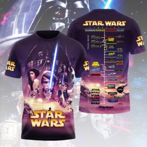Star Wars 50th Anniversary 3D Apparel - HOATT19464