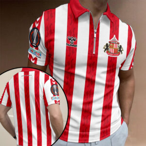 Sunderland Zip Polo Shirt - TANTN24604
