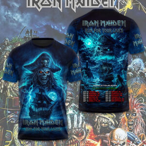 Iron Maiden 2026 World Tour 3D Apparel - TMTHU7705