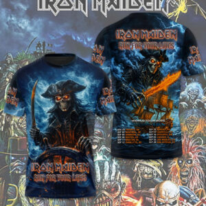 Iron Maiden 2026 World Tour 3D Apparel - TMTHU7829