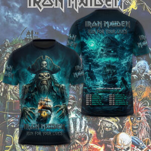 Iron Maiden 2026 World Tour 3D Apparel - TMTHU7893