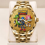 Sonic the Hedgehog 35th Anniversary Alloy Luxury Quartz Watch – TANTN24064