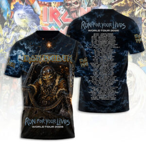 Iron Maiden Tour 2026 3D Apparel - TANTN24069