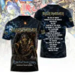 Iron Maiden Tour 2026 3D Apparel – TANTN24071
