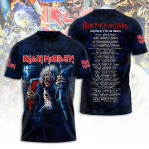 Iron Maiden Tour 2026 3D Apparel - TANTN24072