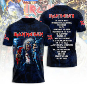 Iron Maiden Tour 2026 3D Apparel - TANTN24074