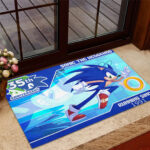 Sonic the Hedgehog 35th Anniversary Custom Doormat – TANTN24086