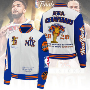 New York Knicks NBA Finals Champions 2026 Varsity Jacket – TANTN24127