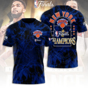 New York Knicks NBA Finals Champions 2026 3D Apparel -  TANTN24154