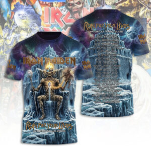Iron Maiden Tour 2026 3D Apparel - TANTN24160