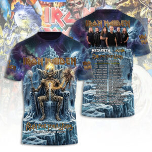 Iron Maiden Tour 2026 3D Apparel - TANTN24161
