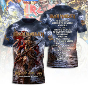 Iron Maiden Tour 2026 3D Apparel - TANTN24167