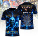 Iron Maiden Tour 2026 3D Apparel – TANTN24172