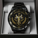 Newcastle United 135th Anniversary Black Stainless Steel Watch – TANTN24183