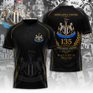 Newcastle United 135th Anniversary 3D Apparel - TANTN24188
