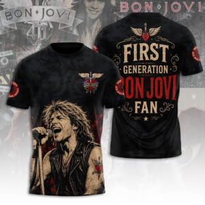 Bon Jovi 3D Apparel - TANTN24196