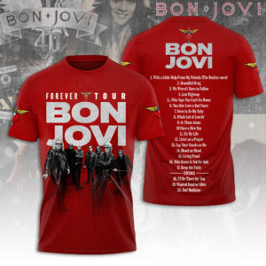 Bon Jovi 3D Apparel - TANTN24198