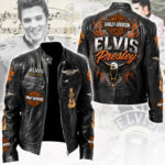 Elvis Presley Motorcycle Leather Jacket – TANTN24201