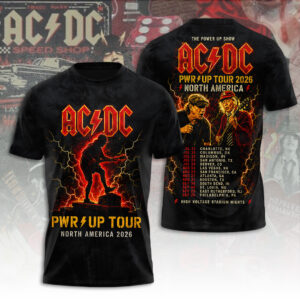 AC/DC PWR UP Tour 3D Apparel - TANTN24227