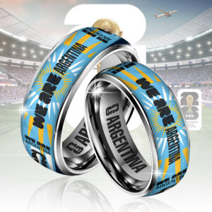 Argentina FIFA World Cup 2026 Custom Alloy Ring - TANTN24232