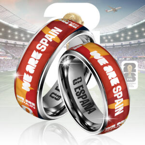 Spain FIFA World Cup 2026 Custom Alloy Ring - TANTN24238