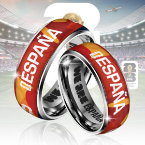 Spain FIFA World Cup 2026 Custom Alloy Ring - TANTN24239