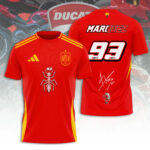 Marc Márquez x Spain National Football 3D Apparel – TANTN24252