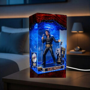 Elvis Presley Custom Shape Acrylic Light Box - TANTN24320