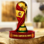Spain National Team 2026 FIFA World Cup Champions Custom Shape Acrylic Plaque – TANTN24421
