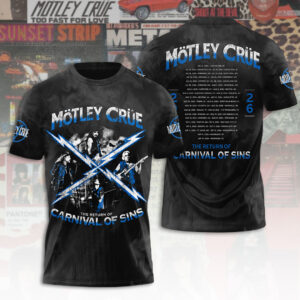Mötley Crüe Tour 2026  3D Apparel - TANTN24356
